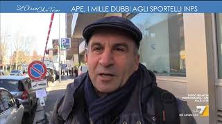 APE mille dubbi agli sportelli INPS [upl. by Lamoureux]