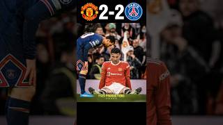 The Day GOAT Showed Messi Neymar amp Mbappe Who is the Boss  Man United vs PSG football shorts [upl. by Burnight654]