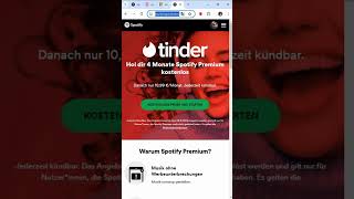 Spotify Premium kostenlos erhalten 2024 Offiziell amp legal spotify spotifypremium spotify gratis [upl. by Pasol88]