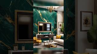 Latest Modern Living room wall tiles design ideas 2024 viral shorts trending [upl. by Yrrat666]