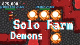 Rucoy Online Solo Demon Farm [upl. by Eahsram]