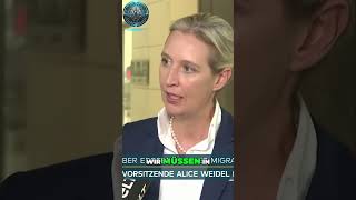 Alice Weidel  Die Lösung für die Massenmigration [upl. by Assenay]