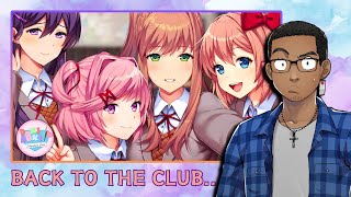 Lets Play Doki Doki Literature Club LIVE  VOD [upl. by Nnaul]