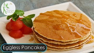 Light amp Fluffy Eggless Pancake  Easy Breakfast Recipe  The Terrace Kitchen [upl. by Jacoby30]