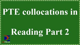 PTE collocations in Reading part 2 with answers and hacks [upl. by Skeie521]