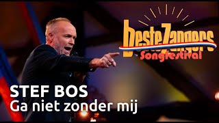 Stef Bos  Ga niet zonder mij  Beste Zangers Songfestival [upl. by Alehcim668]