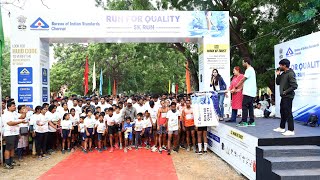 BIS conducts Run for Quality Marathon to Create awareness about product quality check [upl. by Noonberg603]