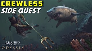 Crewless Phokis Side Quest Retrieve Gykes bracelet from Sharks Tooth  ASSASSIN’S CREED ODYSSEY [upl. by Ashly]