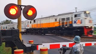 Perlintasan Kereta Api ALKMAAR  Lampu LED VIALIS [upl. by Yttel257]