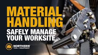 Material Handling Safely Manage Your Worksite  Northern Tool  Equipment [upl. by Nylisoj]