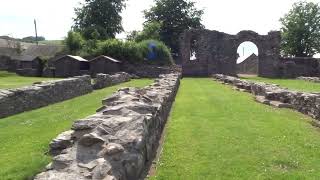 The historic circ 1164 Abaty Ystrad FflurStrata Florida Abbey Cistercian Ceredigion CymruWales [upl. by Vicky]