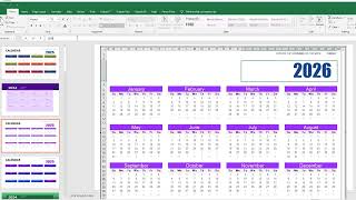 Create Stunning Adaptive Calendar Diagrams in PowerPoint [upl. by Werdna]