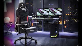 COLAMY Big and Tall Gaming Chair 350lbsRacing Computer Gamer Chair [upl. by Eirised]