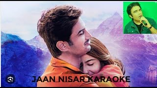 Jaan Nisaar  KARAOKE FEMALE SCALE  Kedarnath Asees [upl. by Asserac]