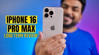 iPhone 16 Pro Max Review  50 Days Later  Best iPhone Ever  Long Term Honest Review in Hindi [upl. by Gnoy]