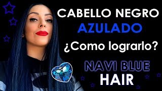 CABELLO NEGRO AZULADO INTENSO  Como lograrlo [upl. by Nola418]