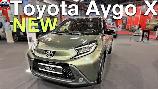 New Toyota AYGO X 2023  Visual OVERVIEW interior amp exterior Small City Car [upl. by Magena736]