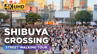 Watch the BUSIEST CROSSING in the World  SHIBUYA CROSSING Tokyo Japan Walking Tour June 2023【4K】 [upl. by Stuart]