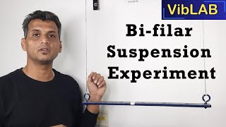 BiFilar Suspension Experiment  find Moment of Inertia  Radius of Gyration Dynamics of Machine [upl. by Hyde]