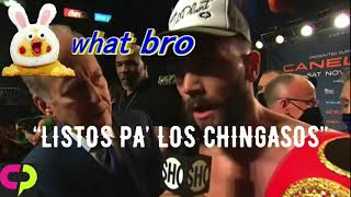 â€œListo paâ€™ los chingsosâ€ Caleb Plant [upl. by Killy]