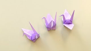 How to Fold an Origami Crane [upl. by Blackwell168]