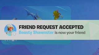 Beasty Shawn ADDED ME ON FORTNITE [upl. by Anastasie]