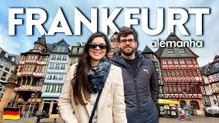 O QUE FAZER EM FRANKFURT NA ALEMANHA Roteiro de 2 dias com comidas típicas e perrengues de viagem [upl. by Assiram192]