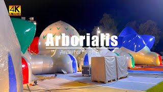 4K Arborialis  Architects of Air  Illuminate Adelaide2023 [upl. by Rehctaht]