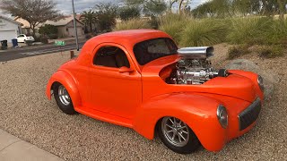 1940 Willys Coupe For Sale [upl. by Enoob]