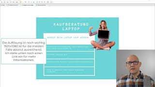 Kaufberatung Laptop Notebook Beratung vom Spezialisten in deutsch  2021 [upl. by Ystap]