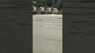 Hochwasser  Wasserburg am Inn  Bayern [upl. by Adle]