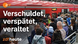 Deutsche Bahn in desolatem Zustand Was sich ändern muss  ZDF Morgenmagazin [upl. by Nemraciram]