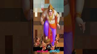 కుంభకర్ణుడు వానర సైన్యం యుద్దంkumbakarna in ramayanam in Telugu devotional stories [upl. by Ynnos462]