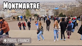 Montmartre Paris France 🇫🇷 What to do in Montmartre  Walking Tour 2024 [upl. by Amlas718]