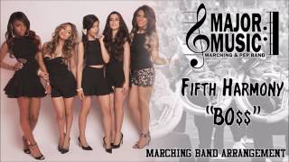 quotBoquot Fifth Harmony MarchingPep Band Music Arrangement [upl. by Glynnis]