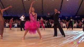 Evgeniy Smagin amp Polina Kazatchenko  WDC World Championship Professional Latin 2014  14 Rumba [upl. by Coveney]