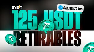 ¡Gana 125 USDT Retirables en BYBIT este OCTUBRE 🎁 Sin Sorteos Sin Riesgo y 100 Gratis [upl. by Stefan]