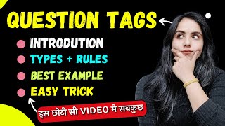 Question Tags in English Grammar  Type  Rules  Example  Trick  By Bhumika Maam [upl. by Fowler]