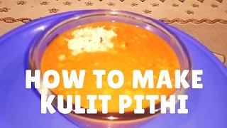 कुळीत पिठी  Kulit Pithi  Recipe by Rashmi Satam [upl. by Labannah542]