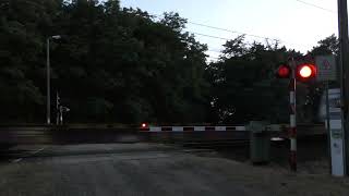 Przejazd kolejowy Mostki PL  272023  Railroad crossing [upl. by Oriaj]