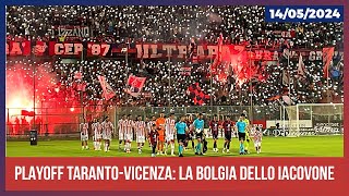 Playoff TarantoVicenza la bolgia dello Iacovone [upl. by Hillari]