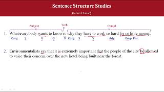 Sentence Structure Studies Cümle yapısı çalışmalarım bir arada 1114 [upl. by Asilim]