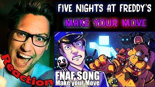 FNAF ULTIMATE CUSTOM NIGHT Song Make Your Move by Dawko amp CG5 REACTION [upl. by Yesdnil158]