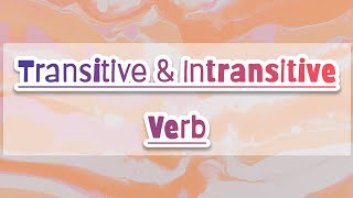 Transitive amp Intransitive Verb  Learn With Silajit Sir [upl. by Adgam]