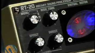 Boss RT20 Rotary Speaker Sound Processor [upl. by Clardy714]