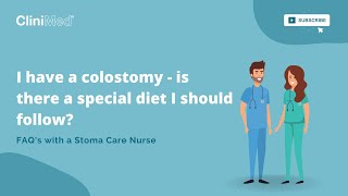 I have a colostomy  is there a special diet I should follow  Leisa McParland Stoma Care Nurse [upl. by Brear549]