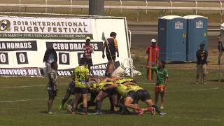 Manila 10s Rugby 2018 Manila Nomads vs Cebu Dragons [upl. by Nehtanoj412]