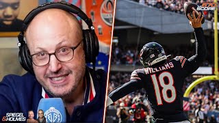 Roger Bennett talks his Bears fandom why hes excited for Caleb Williams  Spiegel amp Holmes [upl. by Irmina]