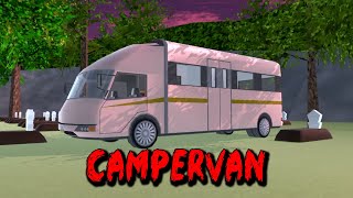 CAMPERVAN  HORROR MOVIE SAKURA SCHOOL SIMULATOR [upl. by Aicenert]