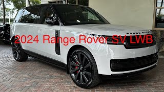 2024 Range Rover SV LWB [upl. by Devol]